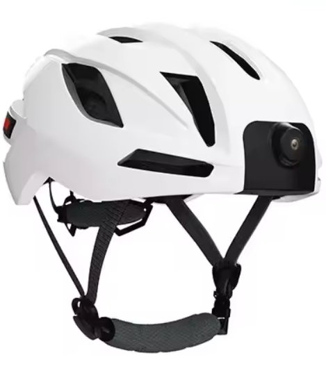 Smart Helmet - Action Camera - E Bikes, Fatbikes - Wit